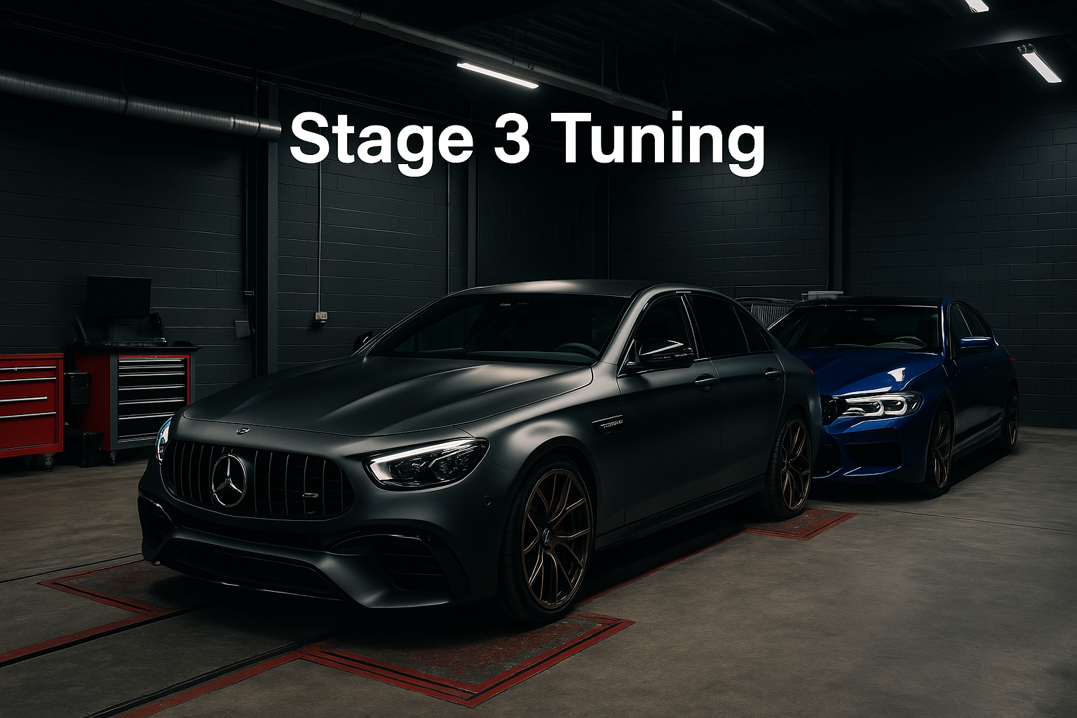 Stage 3 tuning Mercedes & BMW - ECUFix.be