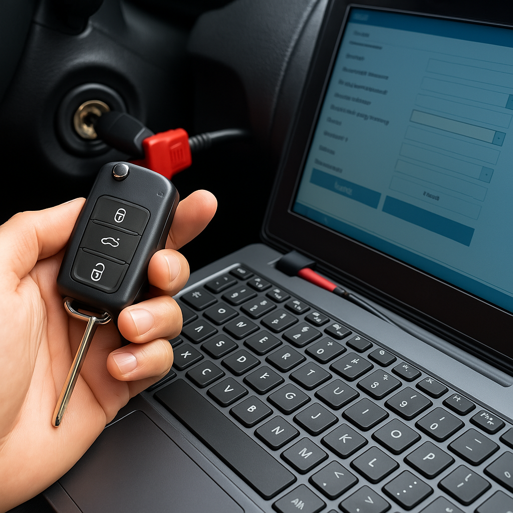 Autosleutel programmeren en inleren