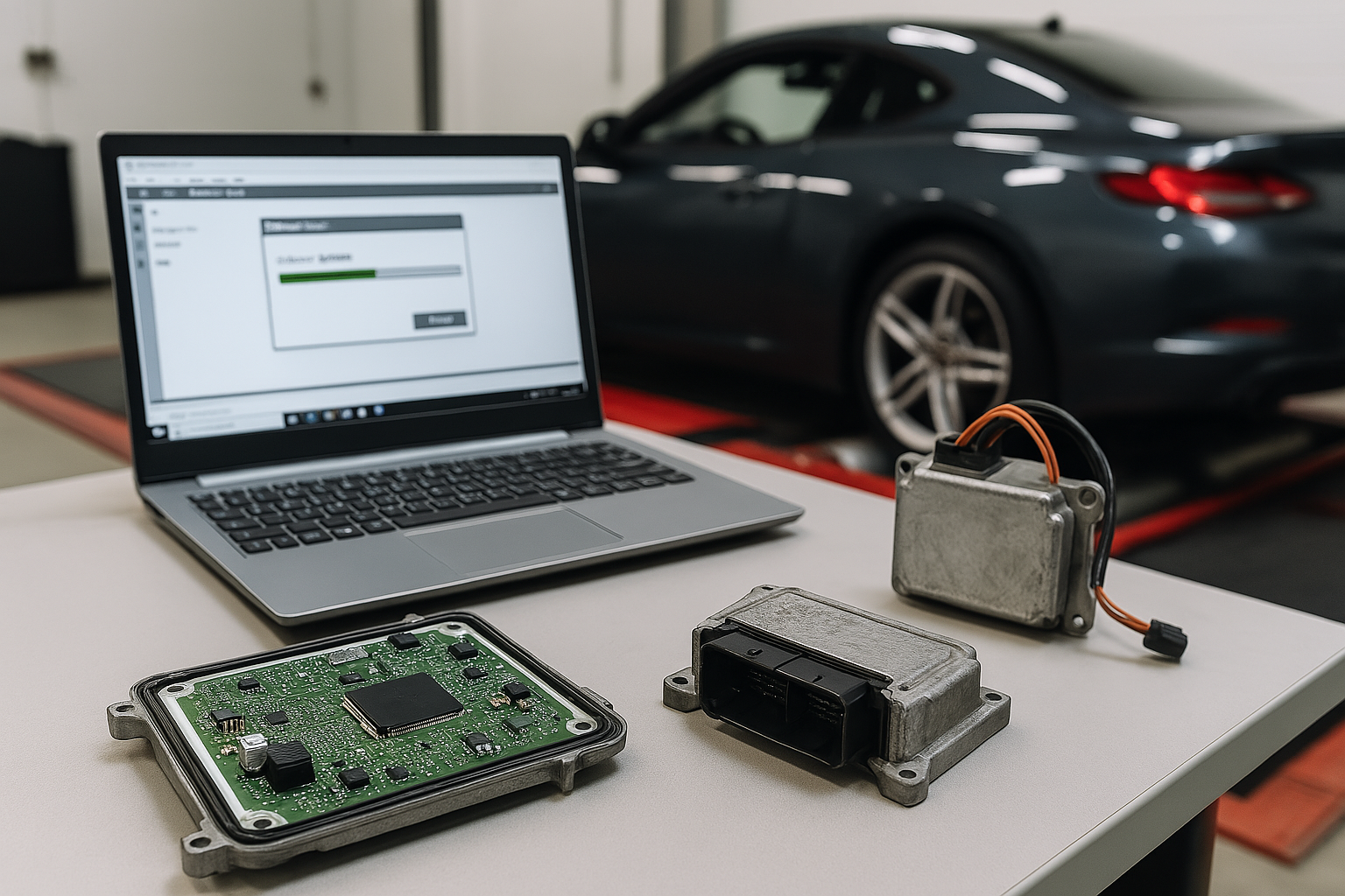 ECU reparatie en softwarediensten