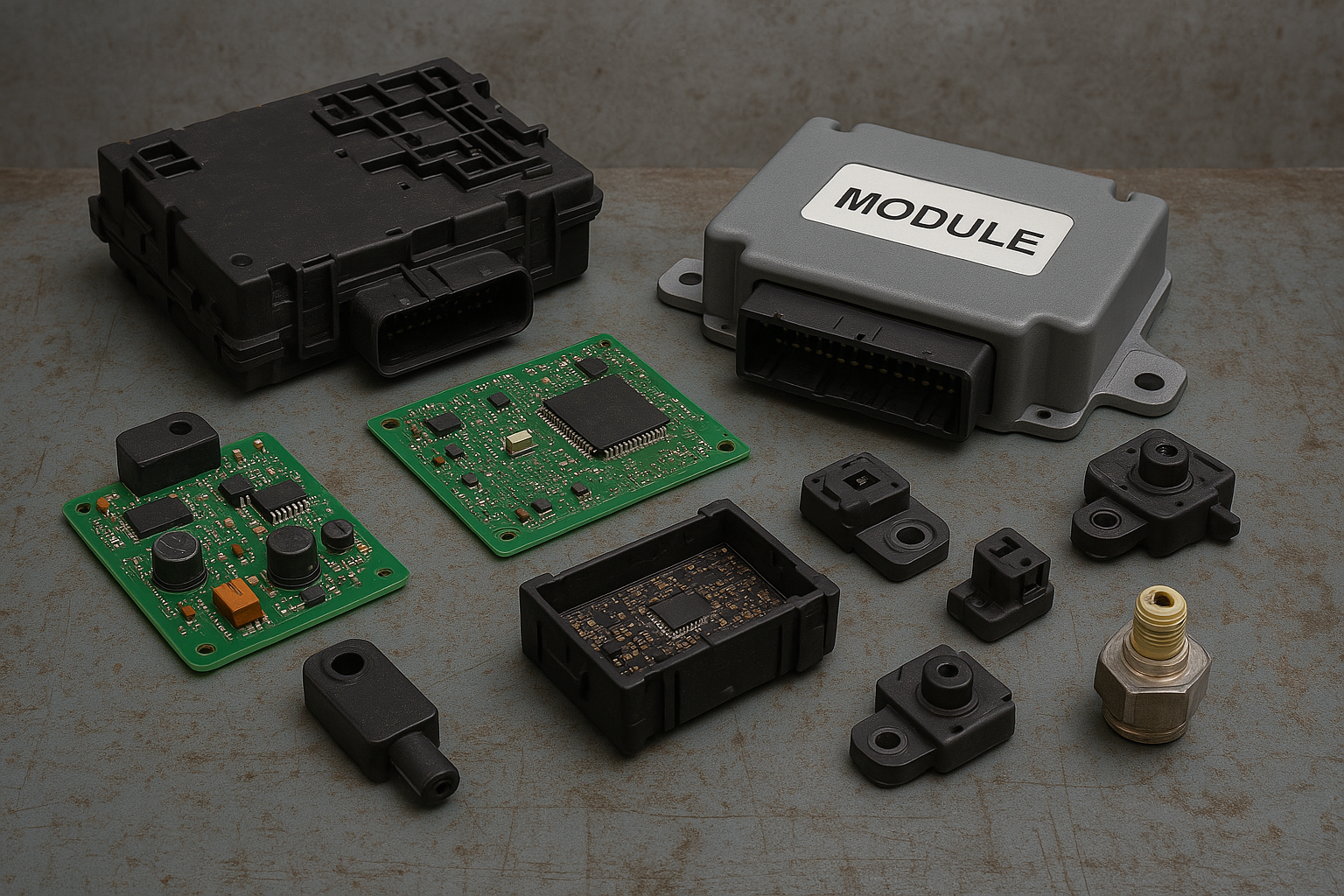 Herstelling van voertuigsensoren en elektronische modules